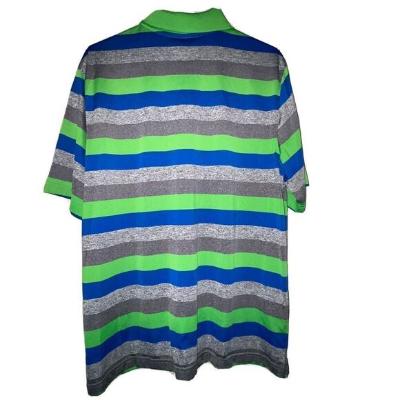 Walter Hagen Shirt Men’s Size Medium Polo Collar Blue‎ Green Golf Outdoor - Picture 6 of 11